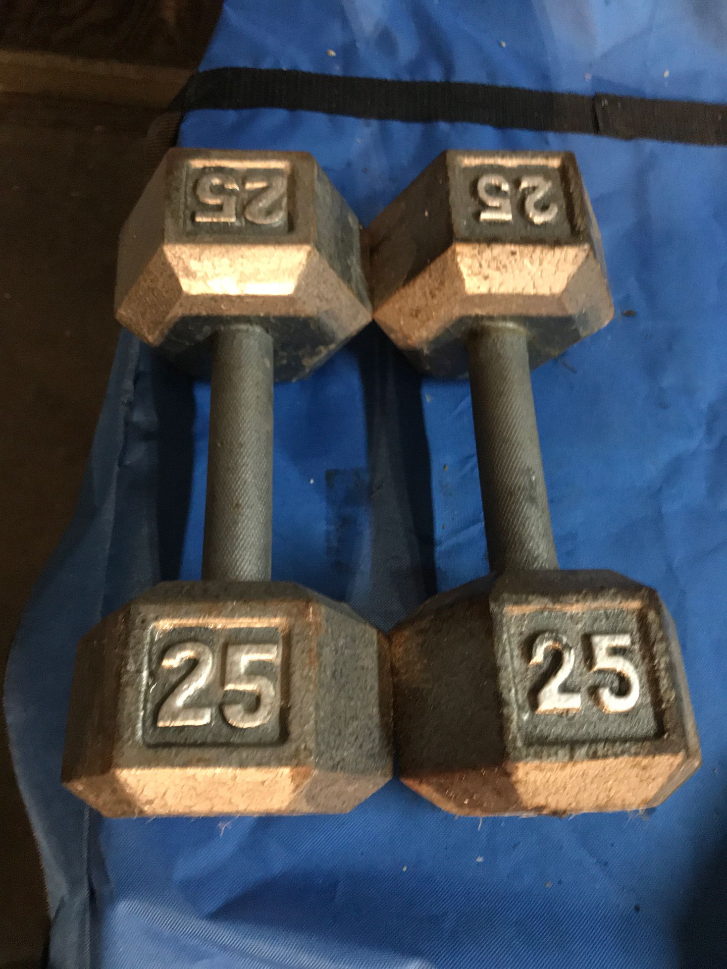 Cap barbell dumbbells 25 lbs weighs for home gym