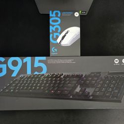 Logitech Lightspeed Wireless Mechanical Keyboard And Mouse Set