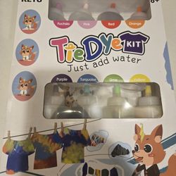 8 Color Tie Dye Kit