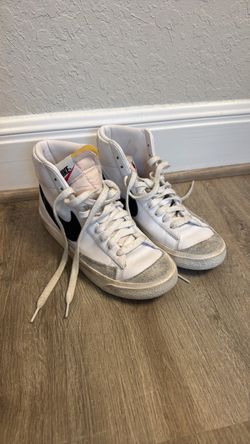 Nike Blazer Mid White Black High-Top Sneakers