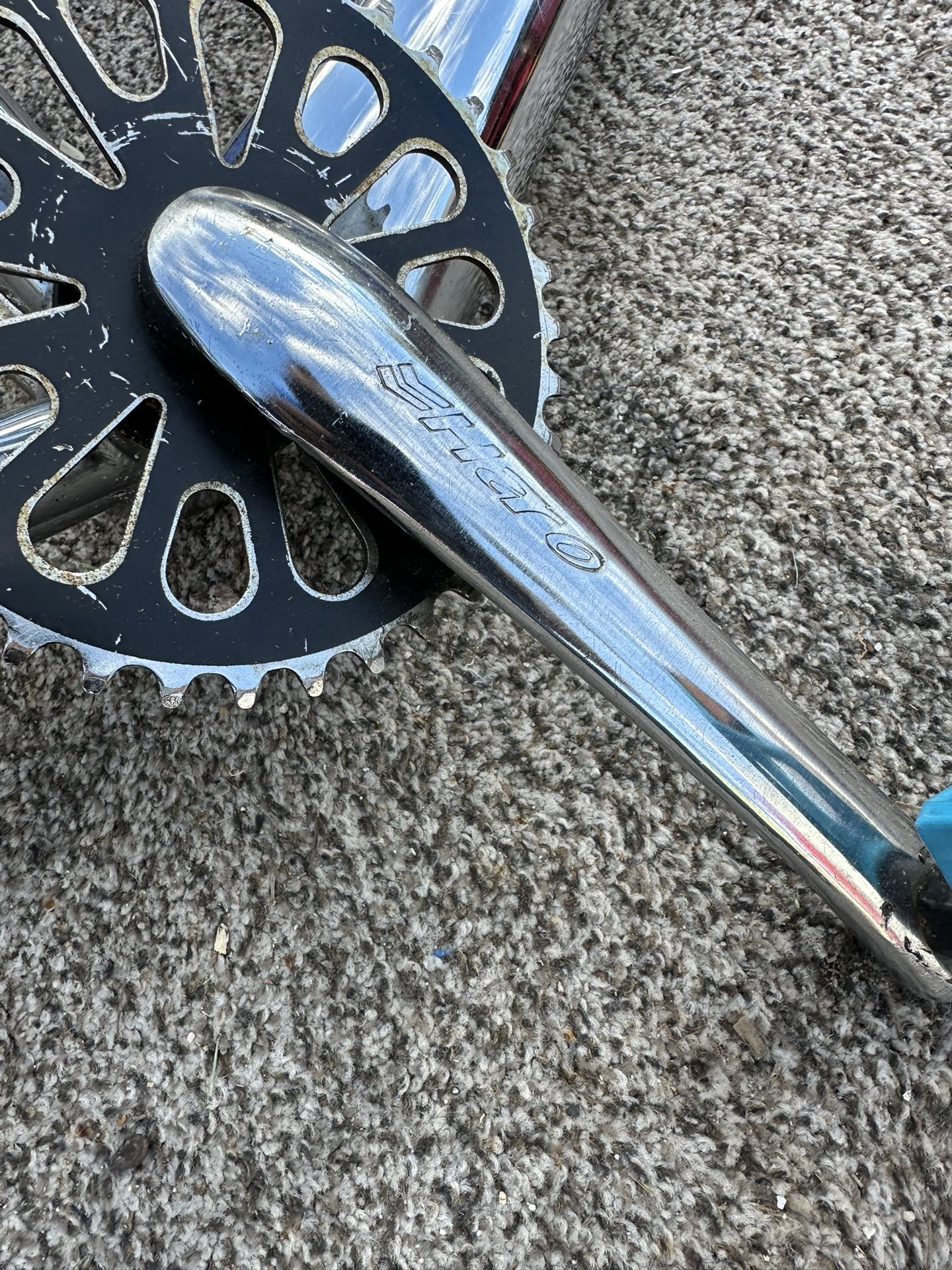 Chrome Bmx Bicycle Frame