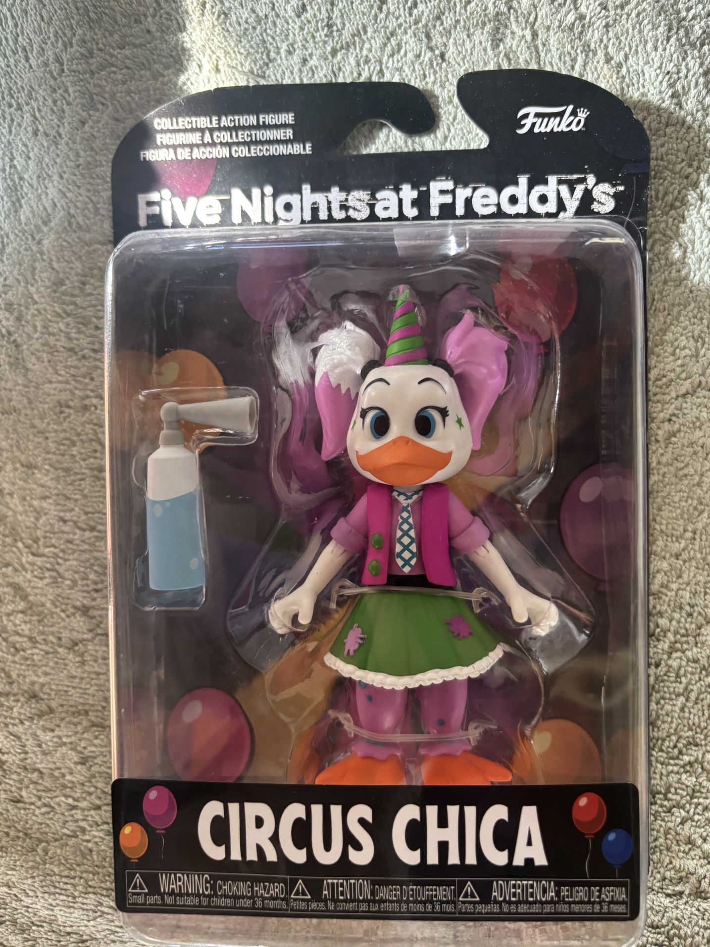 Funko! Five Nights at Freddy's: Circus Chica Action Figure Collectible NEW