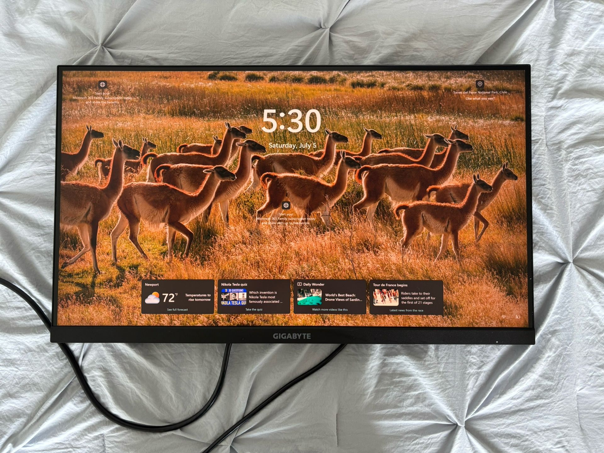 Gigabyte M28U 4K 144hz Monitor (COMES WITHOUT A STAND)