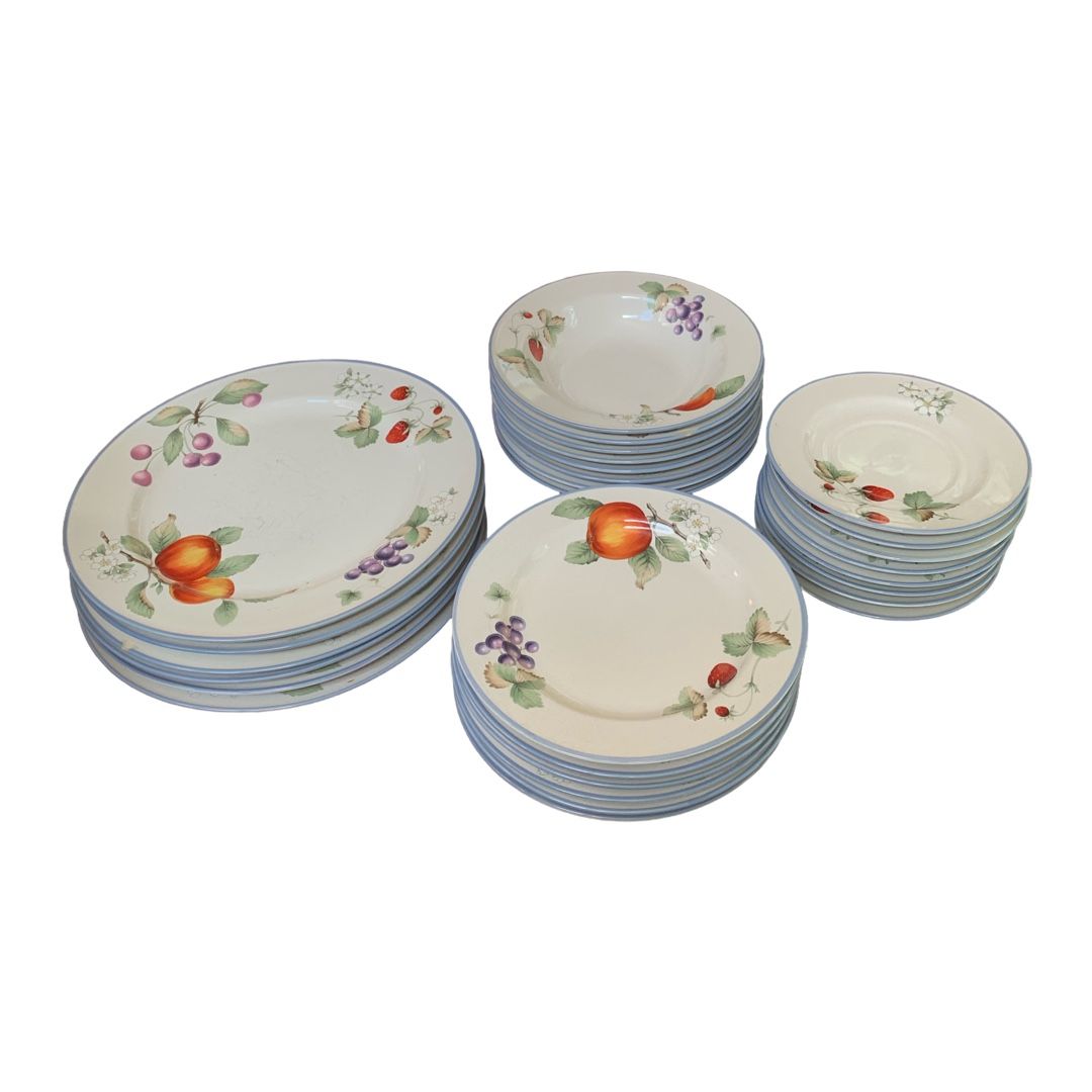 Vintage Savoir Vivre Luscious JJ017 Plates & Bowls