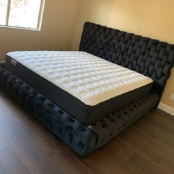 $699 Brand New King Bed Frame With Mattress (Read Description Below)