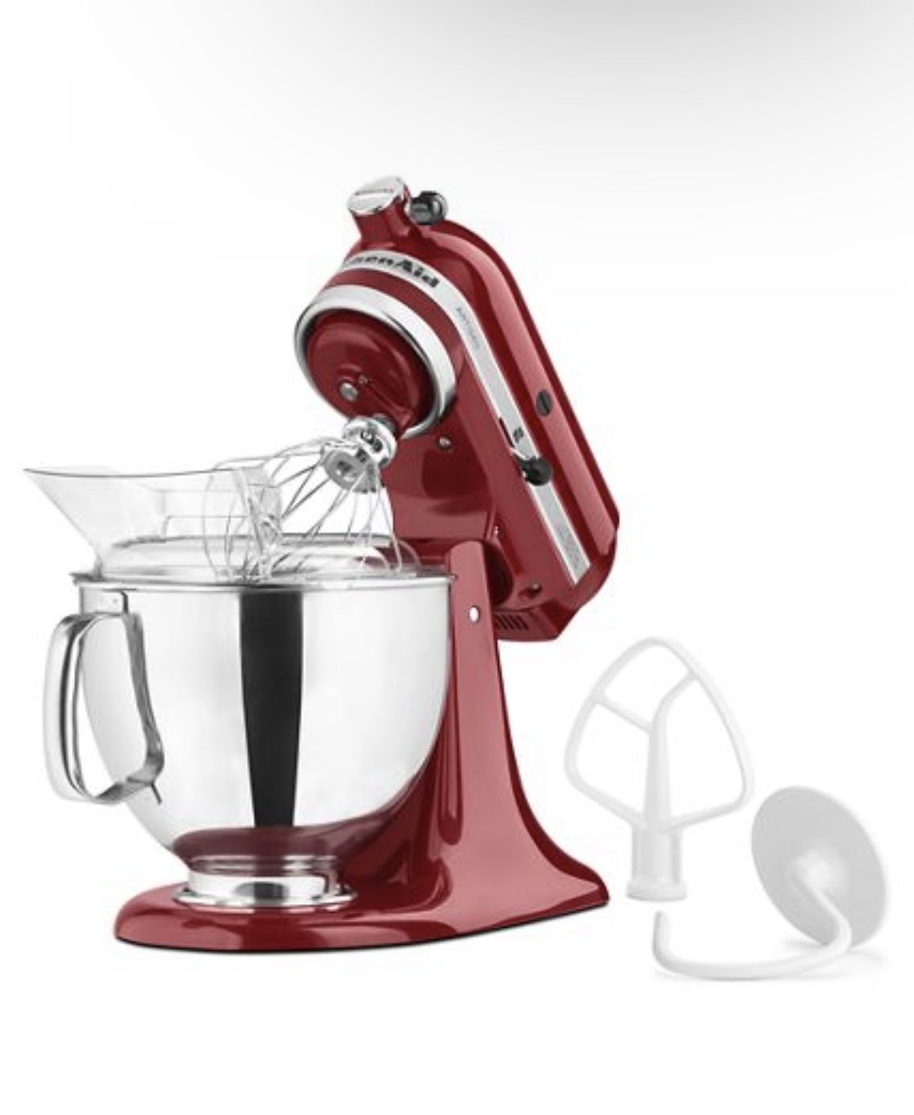 KitchenAid Artisan Series 5 Quart Tilt-Head Stand Mixer Empire Red KSM150PSER