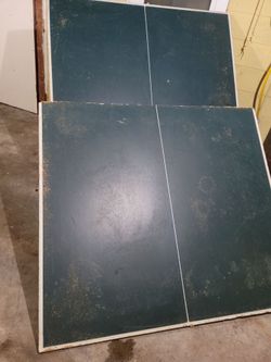 Free ping pong table