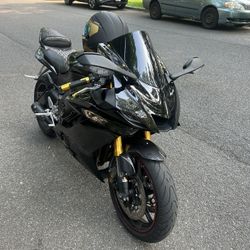 Yamaha R6 2007 Front End Updated 2017 New Muffler New Plastic Parts