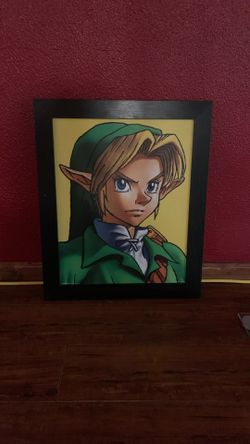Legend Of Zelda Link Painting