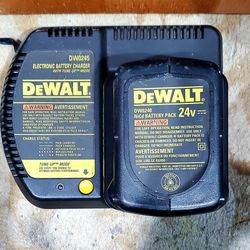 Dewalt 24v Battery And Charger