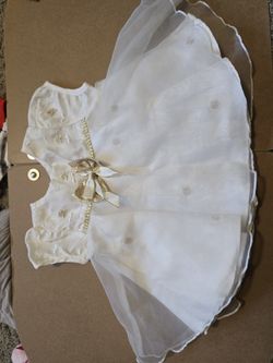 White Baby Formal Dress