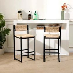  Bar Stools Set of 2,