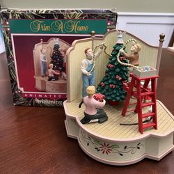 Christmas Motion Music Boxes Vintage