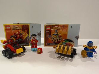 LEGO Marvel Super Heroes 76072 Mighty Micros: Iron Man vs. Thanos — COMPLETE & RETIRED