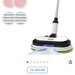 Electric Mop, Floor Cleaner with LED 