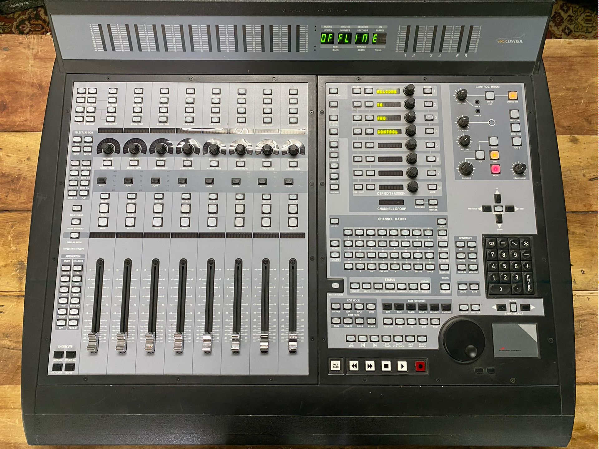 Digidesign Pro Control DAW Controller