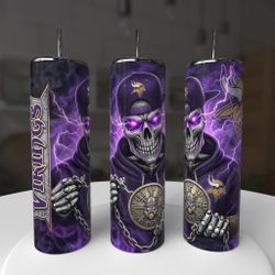 Minnesota Vikings Football Tumbler
