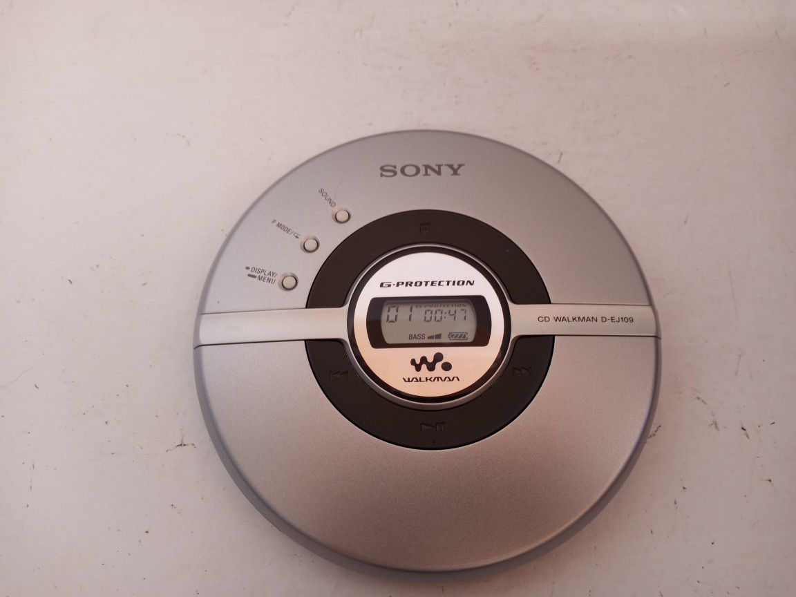 Sony Discman CD Walkman D-EJ109