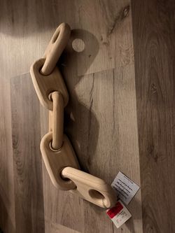 Wood link decor