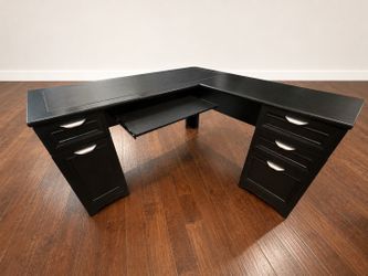 Office Depot L-Shaped Corner Desk - 59" x 36" - Disassembled with All Hardware