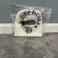 Chrome Hearts White Beanie 
