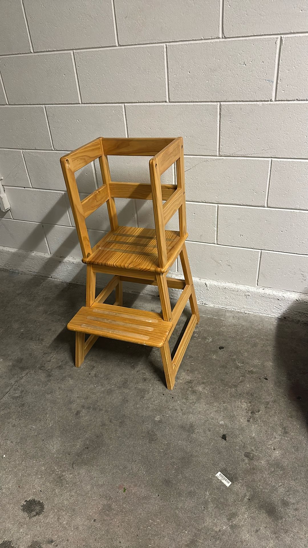 Wooden Step Stool For Kids 