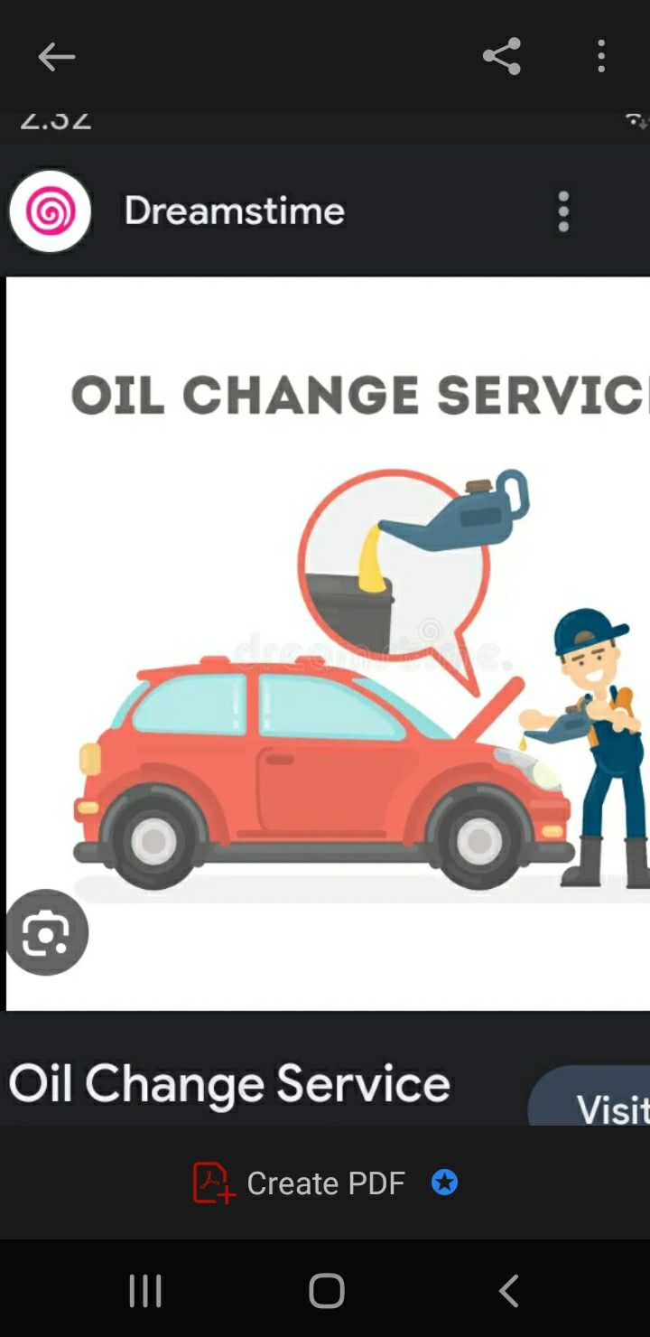 Oil Change And Lube! Mobile Service!!