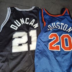 Vintage Champion  Jersey Allen Houston