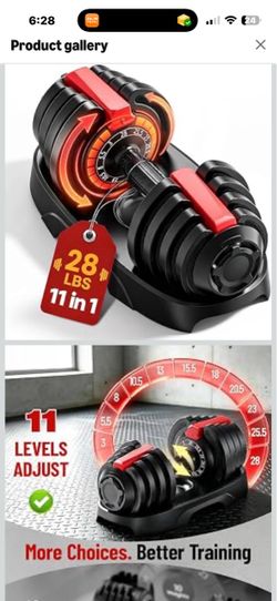 40/50/90 lbs Adjustable Dumbbell Set, Adjustable Dumbbells 11/12/16 Levels Adjustable Weights Set, Safety Lock System, No-Slip Grip, Space-Saving Desi