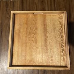 Beautiful Large Wooden Display Tray 