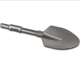 Hex Clay Spade Shovel Head Bit for Jack Hammer 1-1/8" for Electric Demolition Jack Hammer Construction Concrete Breaker Punch Drill Alloy Steel, Const