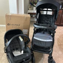 ONLY $165: Baby Trend Passport Seasons Travel System with EZ-Lift™ Infant Car Seat, Journey Black