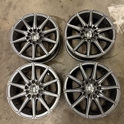 15” Proline Rims 5 X 100 And 5 X 120