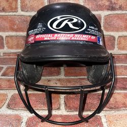 Rawlings Batting Helmet with Face Gaurd Size 6 3/8 -7 1/8 Baseball