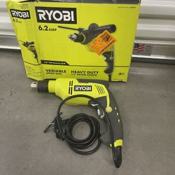 Ryobi 5/8” 6.2 Amp Corded Hammer Drill