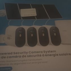Solar-Powered Security Camera System  