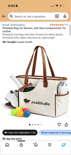 Pickleball bag