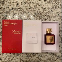 Unused Baccarat Rouge 540 Cologne