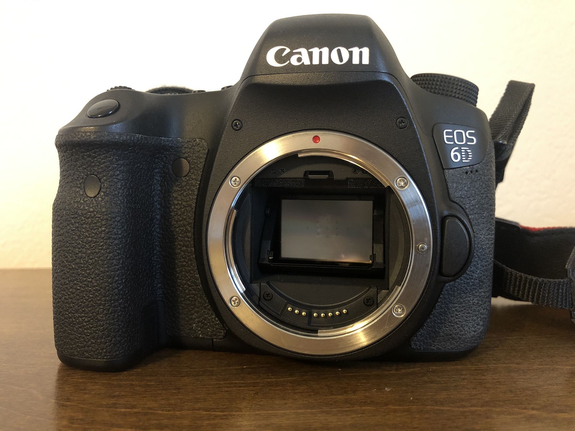 Canon 6D body only (with charger and backpack)