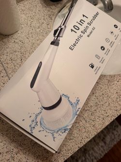 10-in-1 Electric Spin Scrubber – New