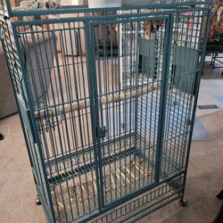 Large Parrot Bird Cage