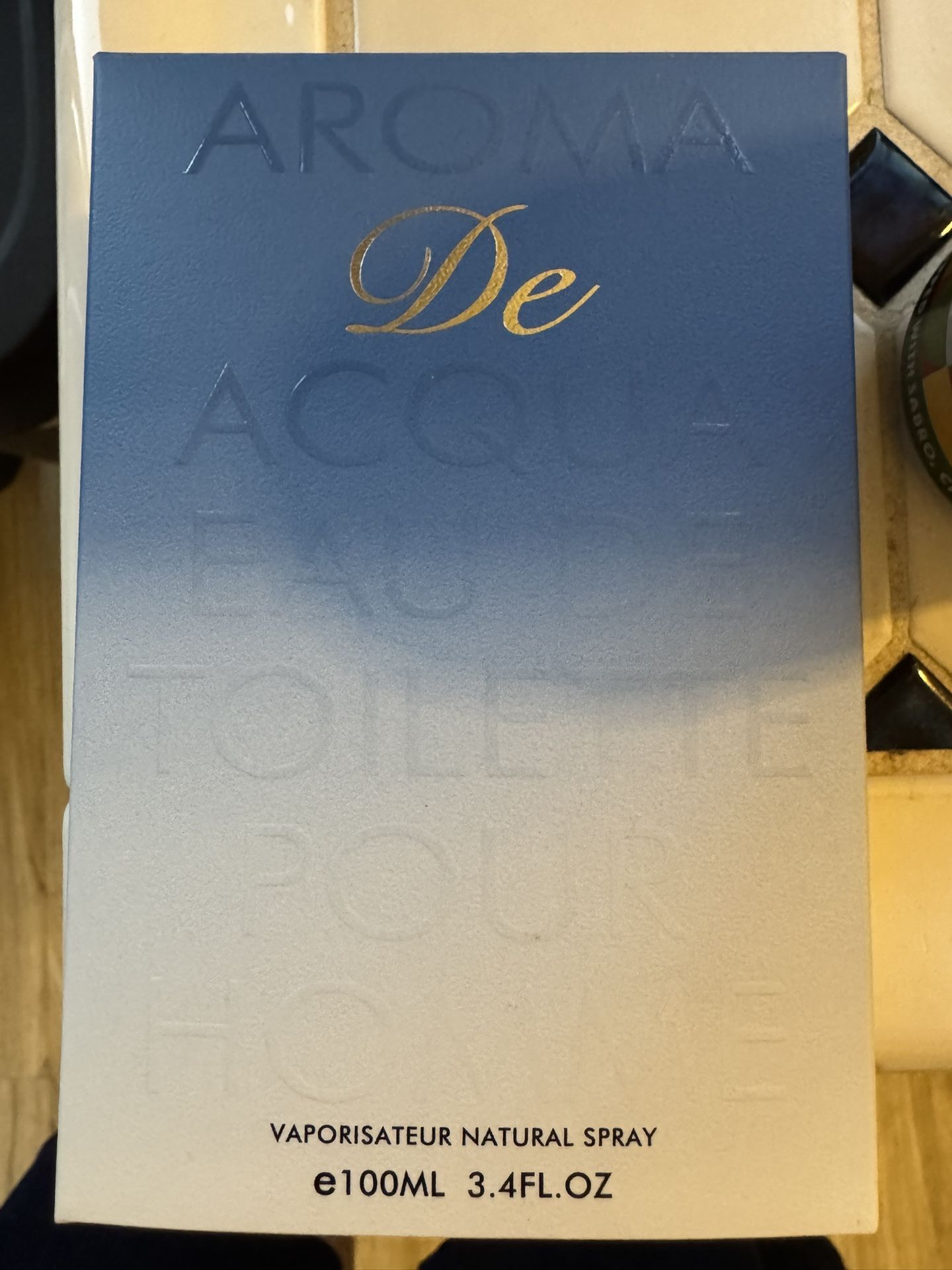 aroma de acqua eau de toilette 3.4oz