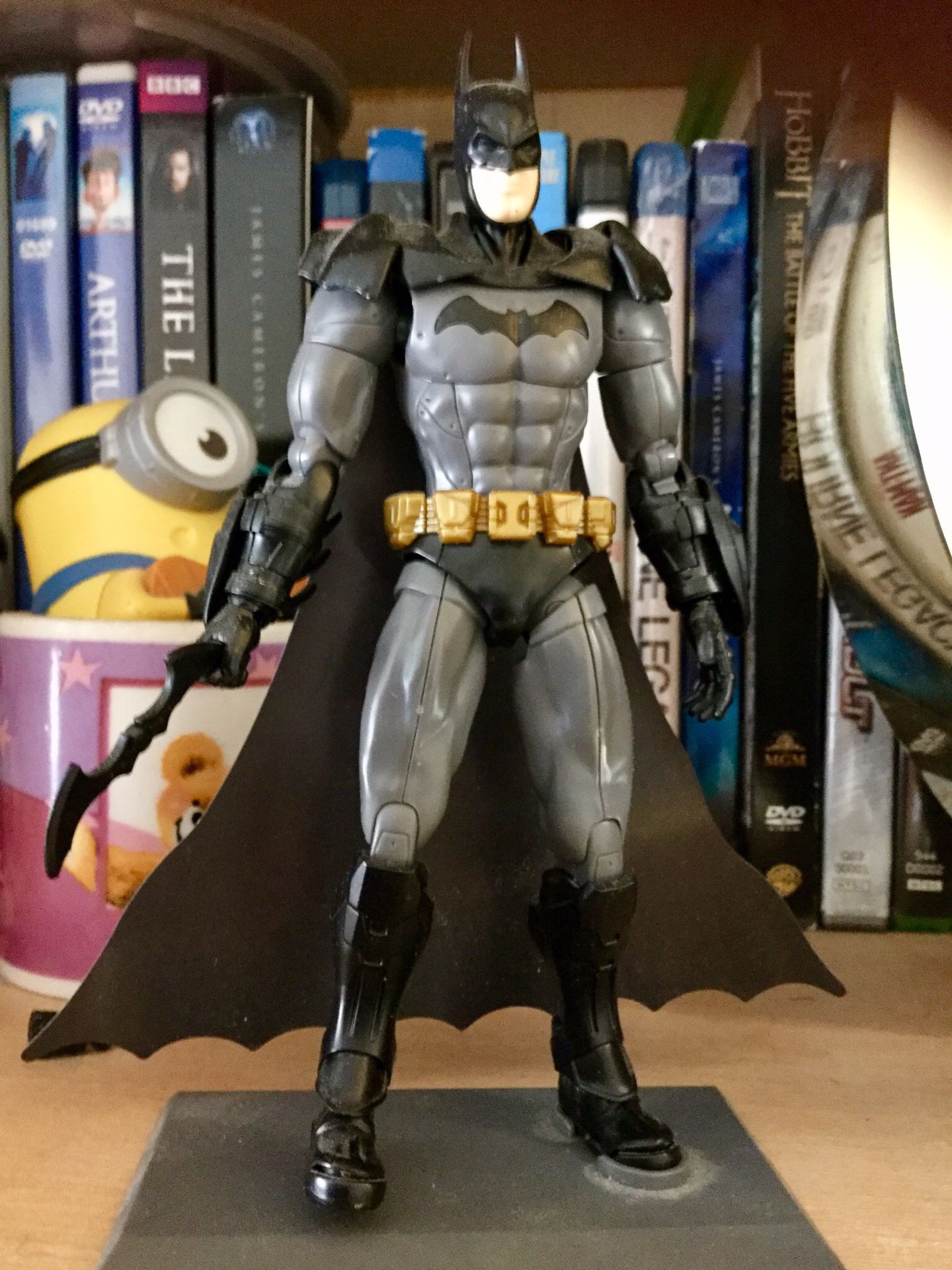🦇Black and gray batman cool action figure/ Visit my page for more Marvel Comics figurines 😎🦇