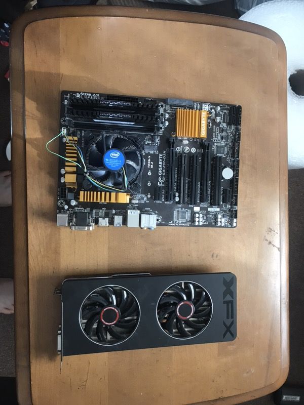 Computer parts - almost a full build