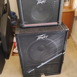 Peavey Stack With Amp . Drum foot Pedal included