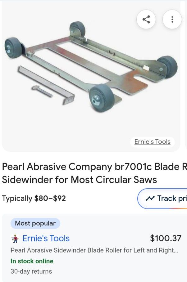 Tile Saw Roller And Black And Decker Saw