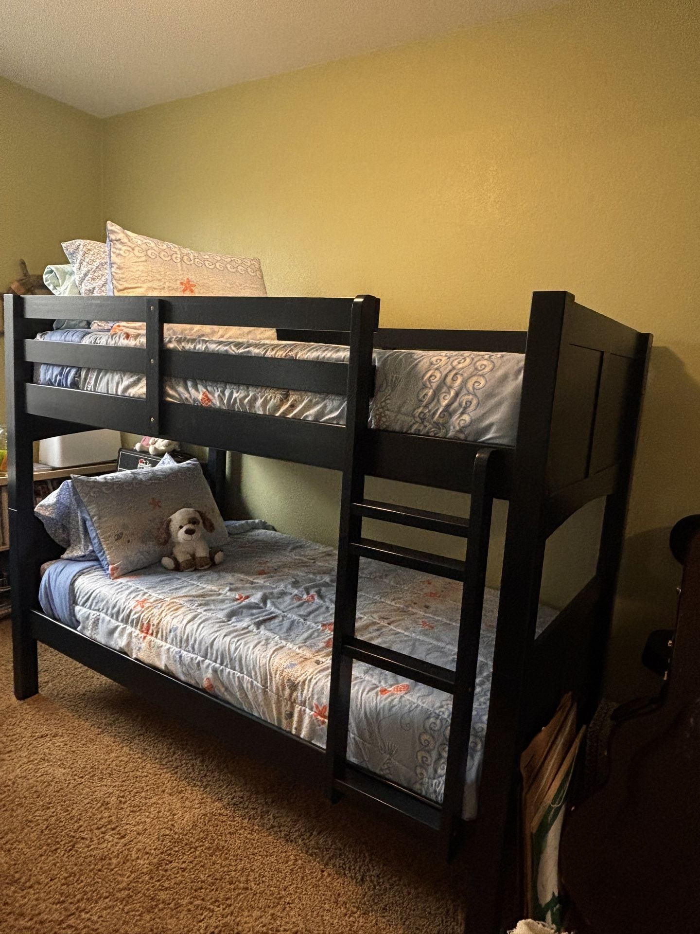 Bunk Beds - Navy Blue - Like New