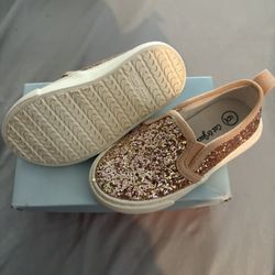 Cat and Jack toddler Shoes Glitter Pink 