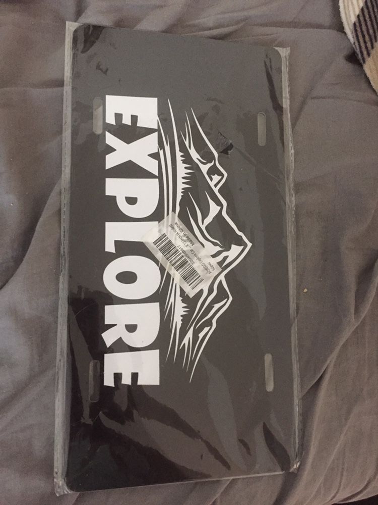 Explore License Plate