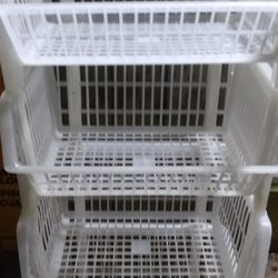 Plastic Stackable Shelf 